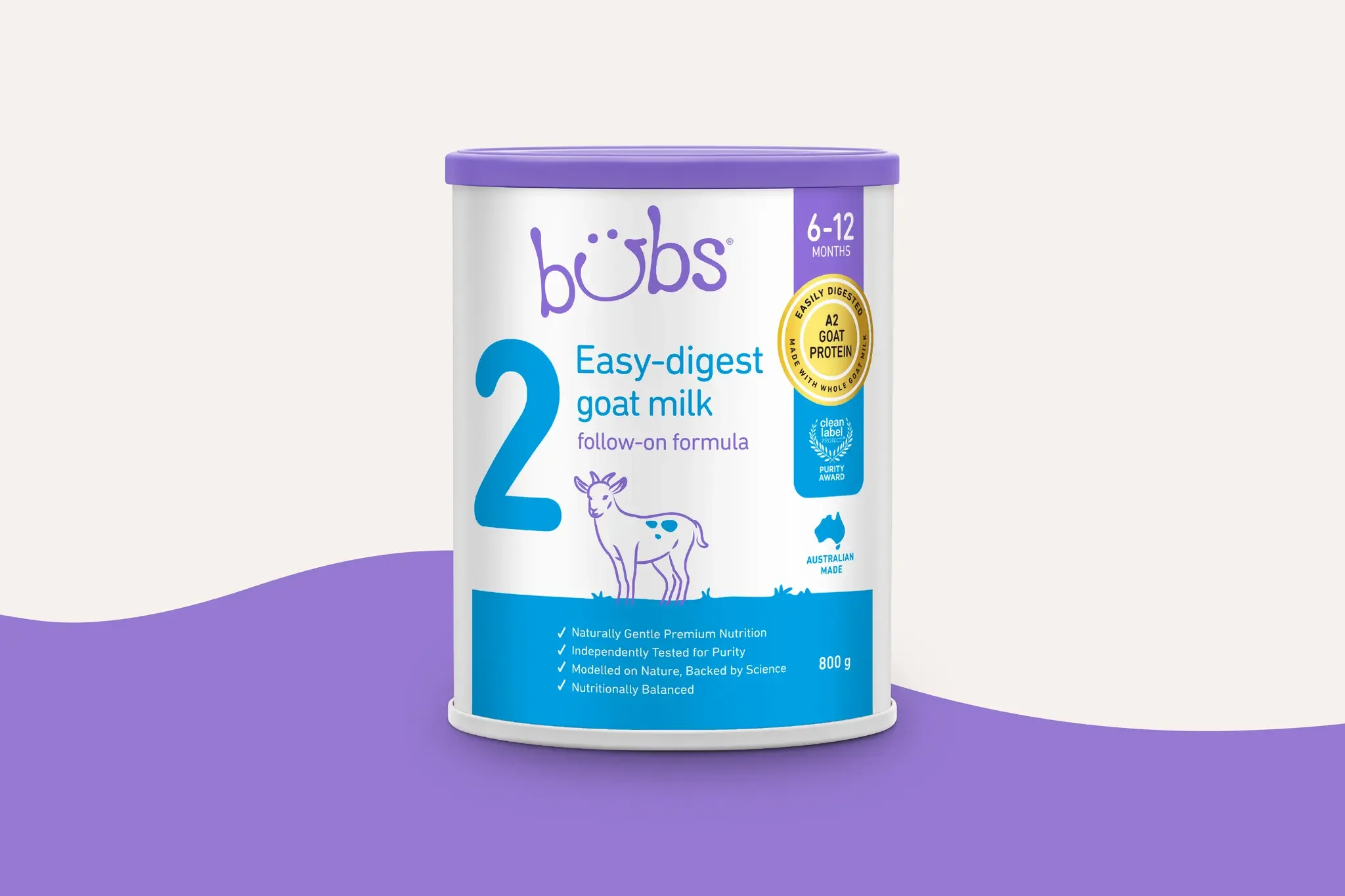 Bubs Easy-digest Goat Milk